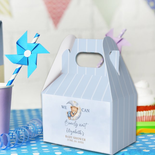 Caixinha De Lembrancinhas We Can Bearly Wait Treat Box (Criador carregado)