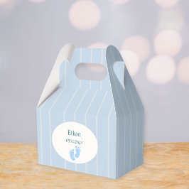 Caixinha De Lembrancinhas welcome favors,baby shower gathering.,blue square 