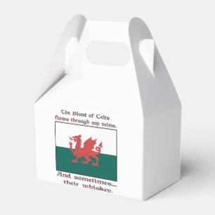 Caixinha De Lembrancinhas Welsh Blood of Celts and Whiskey