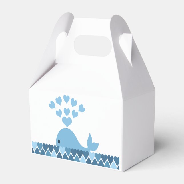 Caixinha De Lembrancinhas Whale Love (Verso)