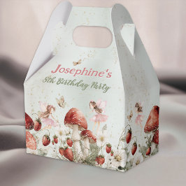 Caixinha De Lembrancinhas whimsical garden fairies birthday custom