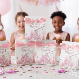 Caixinha De Lembrancinhas Whimsical Winter Princess Fairytale Birthday