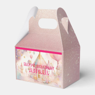 Caixinha De Lembrancinhas Whimsical Wonders Candyland design Favor Box