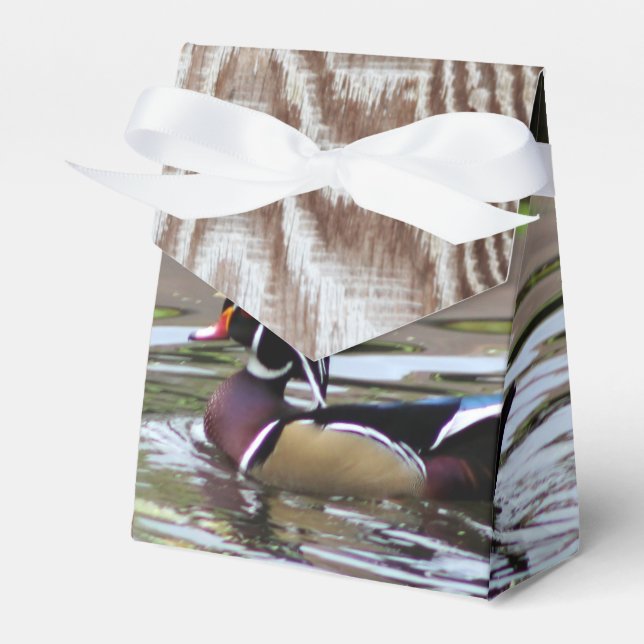 Caixinha De Lembrancinhas Wild Duck Favor Box (Frente)