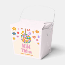 Wild e Three Retro Disco Ball Party