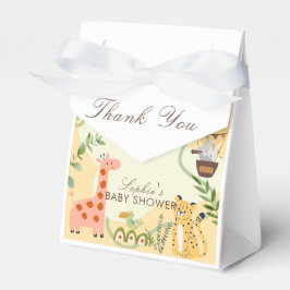 Caixinha De Lembrancinhas Wild Safari Adventure Awaits Baby Shower