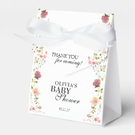 Caixinha De Lembrancinhas Wildflower Boho Floral Obrigado Souvenir Gift