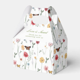 Caixinha De Lembrancinhas Wildflower Garden Wedding Favor Box