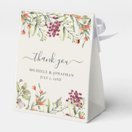 Caixinha De Lembrancinhas Wildflower Meadow Ecru Casando Dom Favor Bag