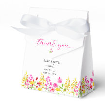 Wildflower Wedding Floral Script Elegante Primaver