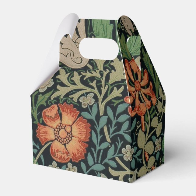 Caixinha De Lembrancinhas William Morris Compton Wallpaper Classic (Frente)