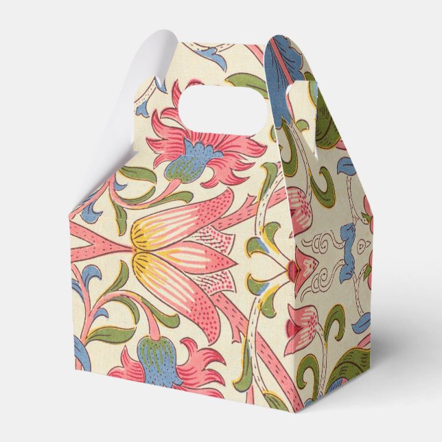 Caixinha De Lembrancinhas William Morris Lodden Primavera Wallpaper Art (Frente)
