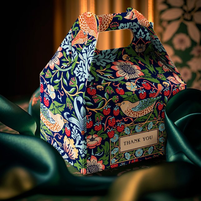 Caixinha De Lembrancinhas William Morris Strawberry Thief Box (Criador carregado)