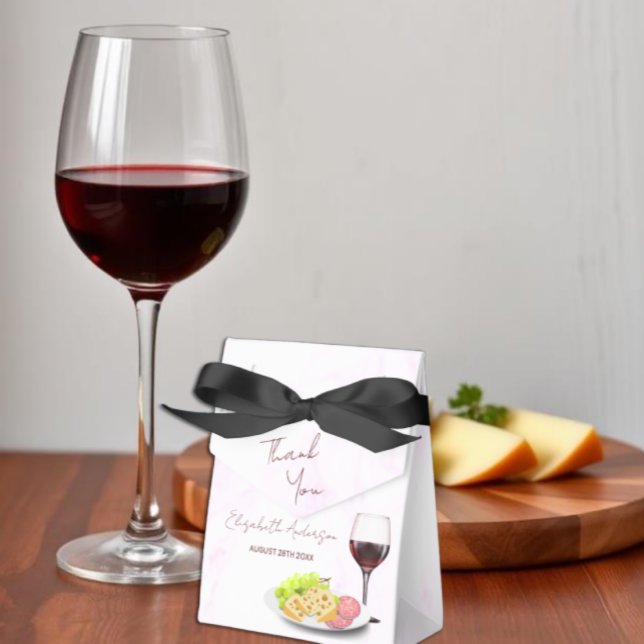 Caixinha De Lembrancinhas Wine & Charcuterie Bridal Shower (Criador carregado)