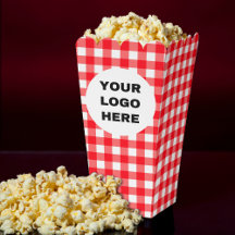 Xadrez de Gingham Vermelho e Branco para Logotipos