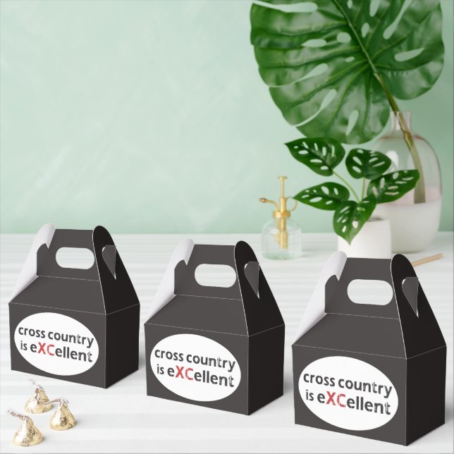 Caixinha De Lembrancinhas XC Cross Country Running é © eXCellent (Múltiplo)