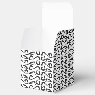 Caixinha De Lembrancinhas Yoga Positions Silhouettes