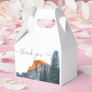 Caixinha De Lembrancinhas Yosemite Half Dome Sunset Obrigado Casamento