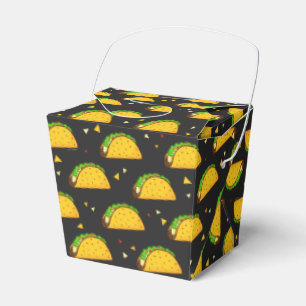 Caixinha De Lembrancinhas Yummy Taco Pattern