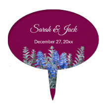 Casamento no inverno brilhante com Bluebonnet