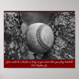 Cal Ripken Baseball Poster