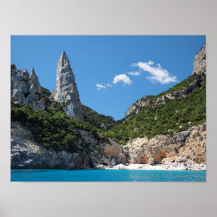 Cala Goloritze Beach, Sardenha poster