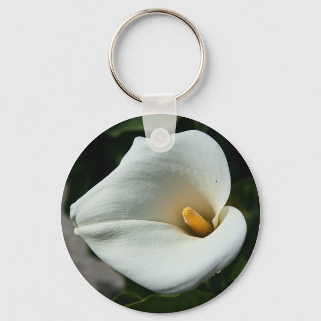 Cala Lily Flower Chaveiro (Frente)