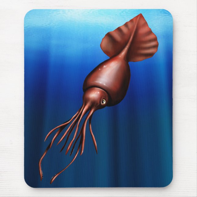 Calamar colossal Mousepad (Frente)