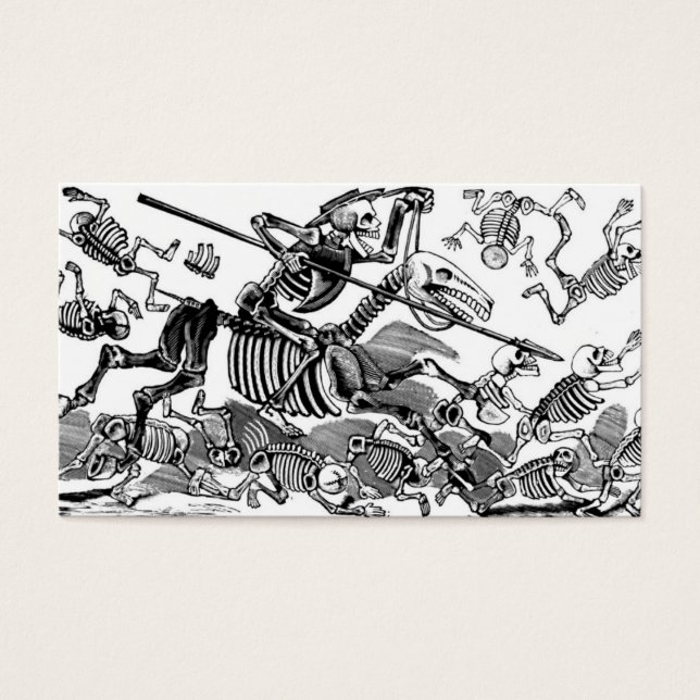 "Calavera de Don Quixote" por volta do início dos  (Frente)