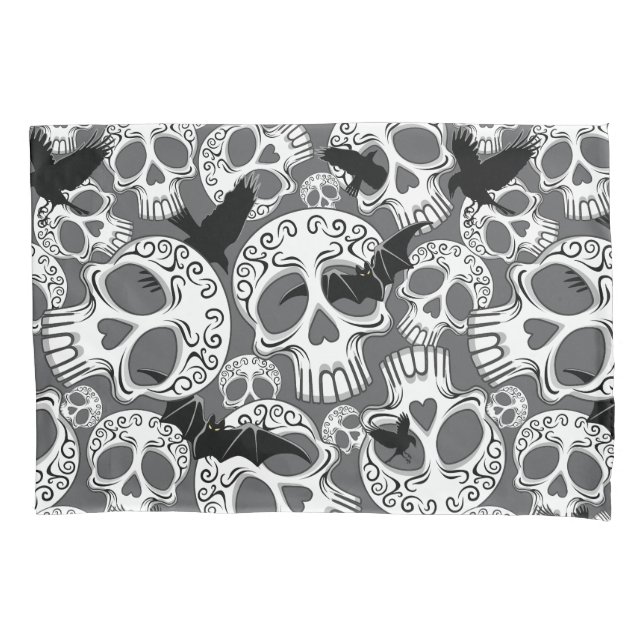 Calaveras Decorativas do Halloween (Frente)