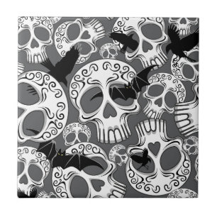 Calaveras Decorativas do Halloween