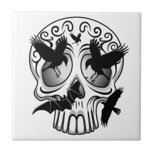 Calaveras Decorativas do Halloween