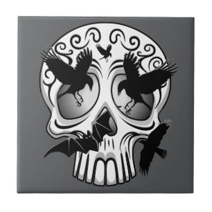 Calaveras Decorativas do Halloween