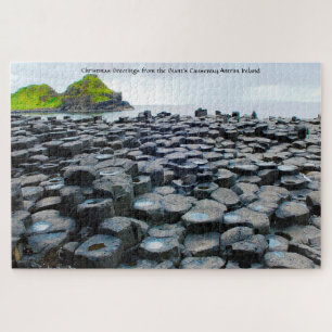 Calçada do Gigante Antrim Irlanda. Quebra-cabeça