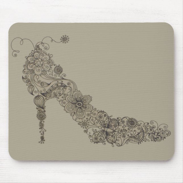 Calçado Chic ~ Mousepad (Frente)