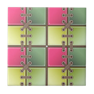 calçado laca moda rosa e verde