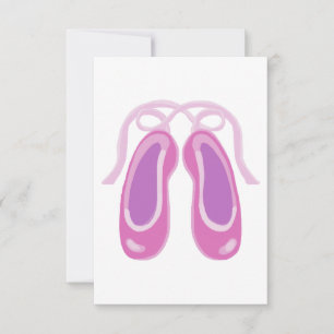 calçados de balé rosa
