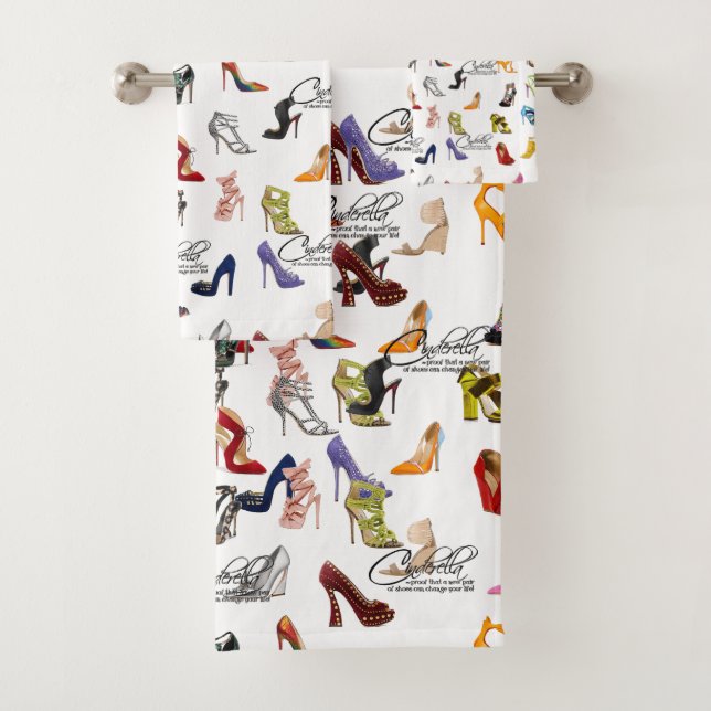 Calçados de cota Cinderela com Toalhas Salta Bomba (Insitu)