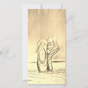 Calçados do Balé Vintage Obrigado Placa do Profe