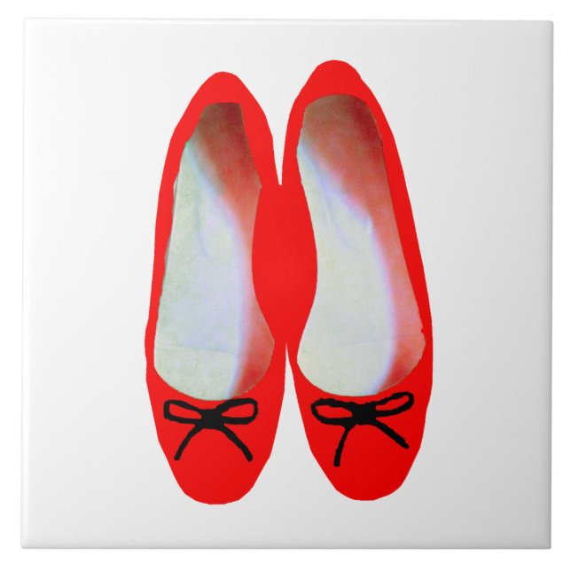 Calçados vermelhos (Frente)