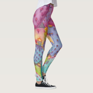 Calças De Pau De Pau De Arte Leggings