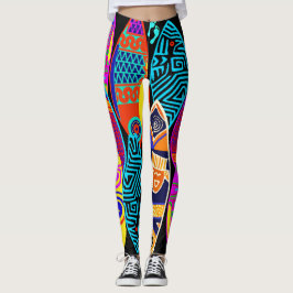 Calças Legging de Cara do Surfista