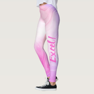 Calças Legging de Treino com Redemoinho de Energia