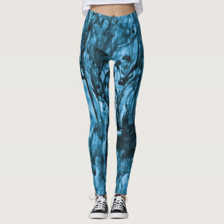 calças legging femininas moda gota de tinta