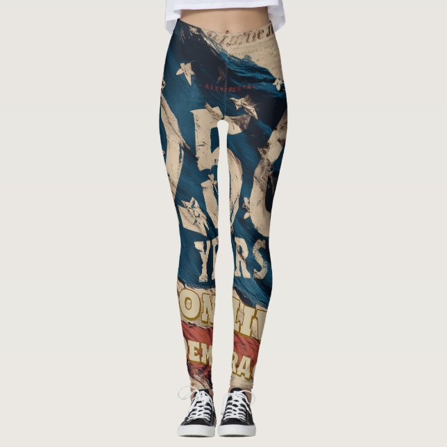 Calças Leggings 250 Anos (Frente)