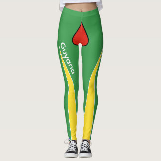 Calças Leggings Clássicas de Guyana Streetwear