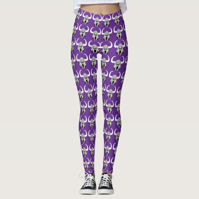 Calças Leggings da Equipe de Robótica (Frente)