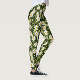 Calças Leggings Daisy Meadow