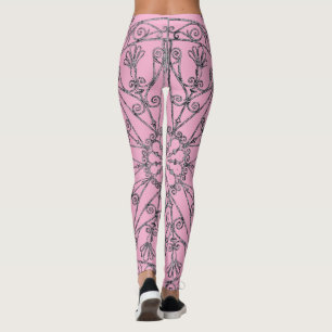 Calças Leggings de Ferro Forjado - Arte