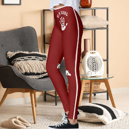Calças Leggings de Mão Personalizadas para Gato Br